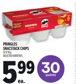 Metro PRINGLES SNACSTACK CHIPS offer