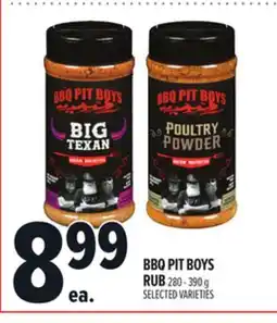 Metro BBQ PIT BOYS RUB offer