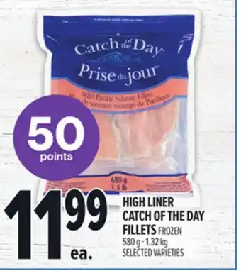 Metro HIGH LINER CATCH OF THE DAY FILLETS offer