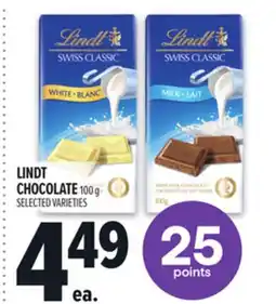 Metro LINDT CHOCOLATE offer
