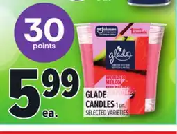 Metro GLADE CANDLES offer