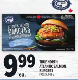 Metro TRUE NORTH ATLANTIC SALMON BURGERS offer