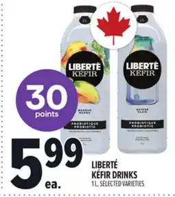 Metro LIBERTÉ KÉFIR DRINKS offer
