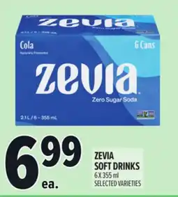 Metro ZEVIA SOFT DRINKS offer