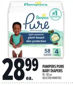Metro PAMPERS PURE BABY DIAPERS offer