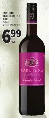 Metro CARL JUNG DE-ALCOHOLIZED WINE offer