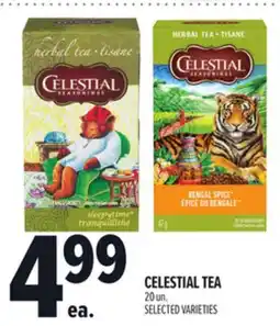 Metro CELESTIAL TEA offer