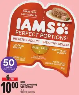 Metro IAMS PERFECT PORTIONS WET CAT FOOD offer
