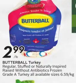 Sobeys BUTTERBALL Turkey offer