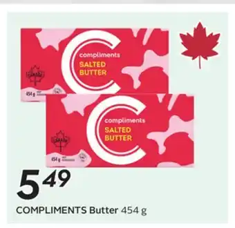 Sobeys COMPLIMENTS Butter offer