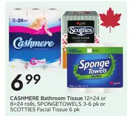 Sobeys CASHMERE Bathroom Tissue offer