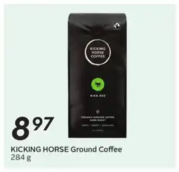 Sobeys KICKING HORSE Ground Coffee offer