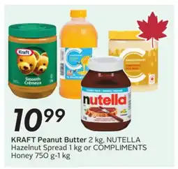 Sobeys KRAFT Peanut Butter offer