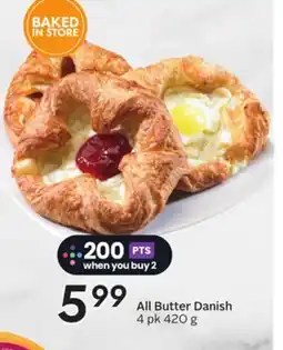 Sobeys All Butter Danish offer