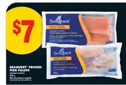 No Frills SEAQUEST FROZEN FISH FILLETS, 400 g offer