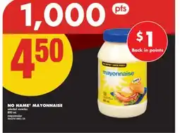 No Frills NO NAME MAYONNAISE, 890 mL offer