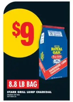 No Frills STARR GRILL LUMP CHARCOAL, 8.8 LB BAG offer
