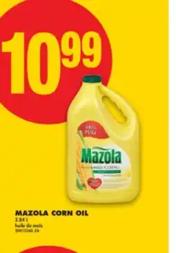 No Frills MAZOLA CORN OIL, 2.84 L offer