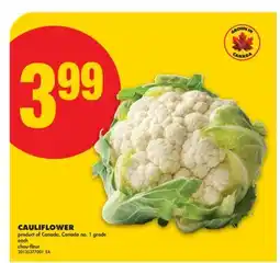No Frills CAULIFLOWER offer