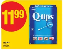 No Frills Q-TIPS, 1400's offer