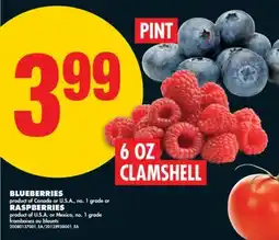No Frills BLUEBERRIES or RASPBERRIES offer