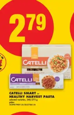 No Frills CATELLI SMART or HEALTHY HARVEST PASTA, 340/375 g offer