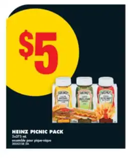 No Frills HEINZ PICNIC PACK, 3x375 mL offer