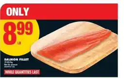 No Frills SALMON FILLET offer