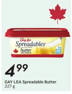 Sobeys GAY LEA Spreadable Butter offer