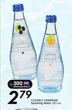Sobeys CLEARLY CANADIAN Sparkling Water offer