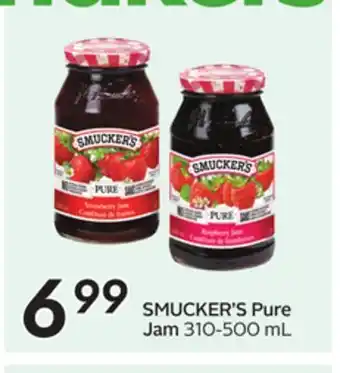 Sobeys SMUCKER'S Pure Jam offer