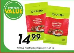 Sobeys CHALO Rice Basmati Signature offer