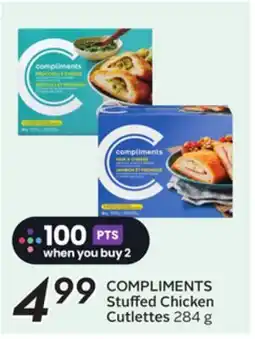 Sobeys COMPLIMENTS Stuffed Chicken Cutlettes offer