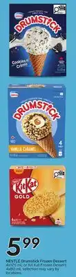 Sobeys NESTLÉ Drumstick Frozen Dessert offer