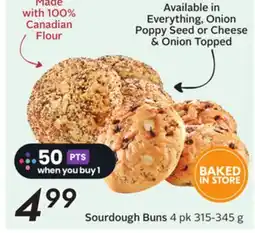 Sobeys Sourdough Buns offer