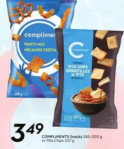 Sobeys COMPLIMENTS Snacks offer