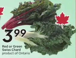 Sobeys Red or Green Swiss Chard offer