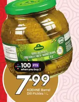 Sobeys KÜEHNE Barrel Dill Pickles offer