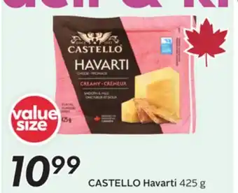 Sobeys CASTELLO Havarti offer