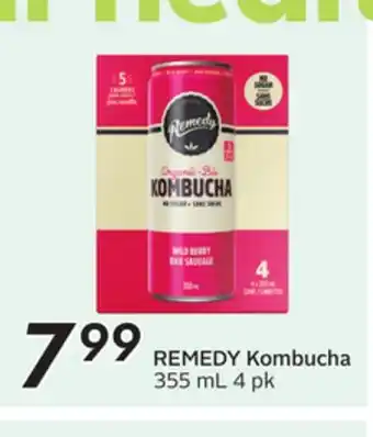 Sobeys REMEDY Kombucha offer