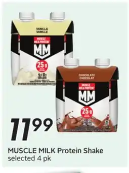 Sobeys MUSCLE MILK Protein Shake offer
