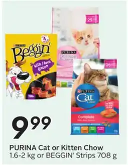 Sobeys PURINA Cat or Kitten Chow offer