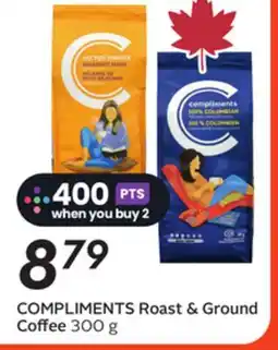 Sobeys COMPLIMENTS Roast & Ground Coffee offer