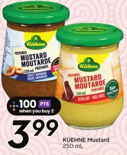 Sobeys KÜEHNE Mustard offer