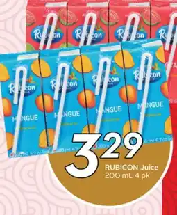 Sobeys RUBICON Juice offer