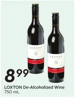 Sobeys LOXTON De-Alcoholized Wine offer