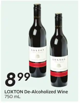 Sobeys LOXTON De-Alcoholized Wine offer