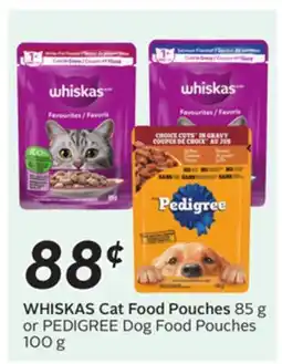 Sobeys WHISKAS Cat Food Pouches offer
