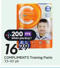 Sobeys COMPLIMENTS Training Pants offer