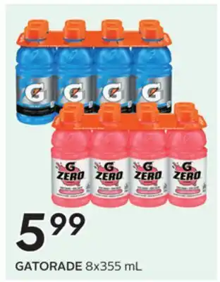 Sobeys GATORADE offer